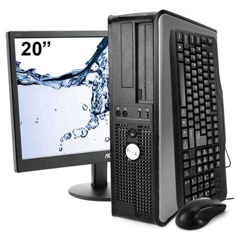 Cpu Dell Optiplex 380 Core 2 Duo 3 0ghz 8gb Ddr3 1tb Wifi Monitor 20