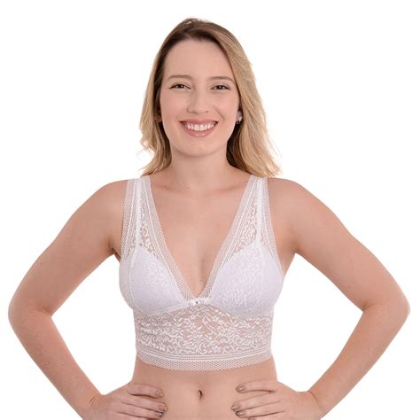 Suti Cropped Rendado Bojo Vaydosa Na Bra Lingerie