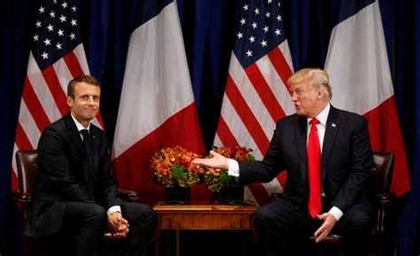 米仏首脳会談でトランプ氏がイラン核合意批判、仏は合意維持要請