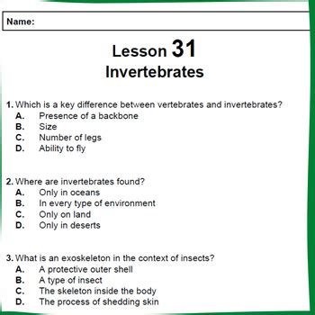 Life Science Reading Supplementary Questions Plant Parts And Ecosystems