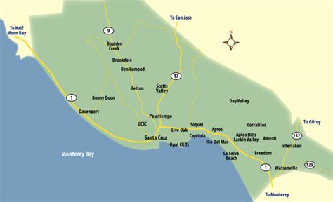 Santa Cruz County Map - Local Agency Formation Commission