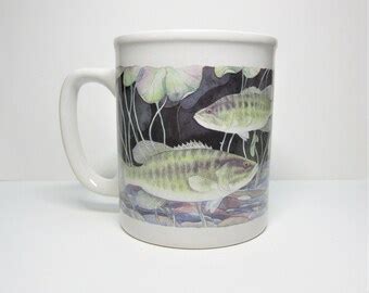 Fish Coffee Mug Etsy