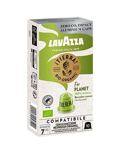 Lavazza Tierra For Planet Bio Organic Kapseln F R Nespresso