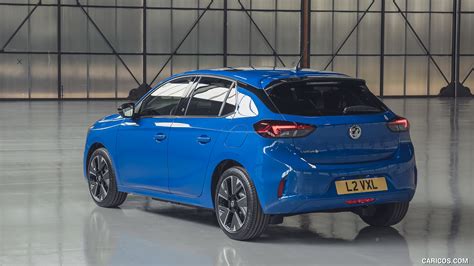 2020 Vauxhall Corsa E Rear Three Quarter Caricos