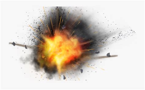 Bomb Blast Png - Transparent Background Bomb Explosion Png , Free ...