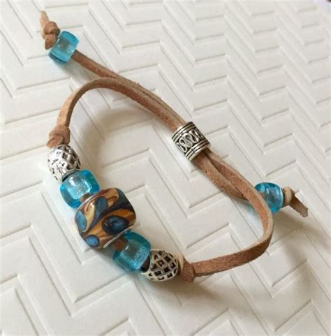 Boho Suede Bracelet Knotted Suede Bracelet Suede Leather Suede