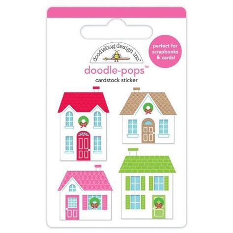 Doodlebug Doodle Pops Christmas Town