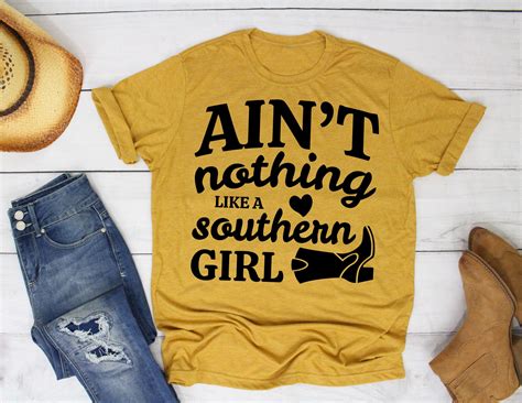 Aint Nothing Like A Southern Girl Svg Southern Farm Girl Etsy