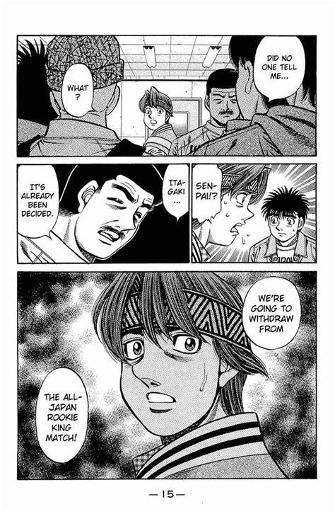 Hajime No Ippo Chapter Itagaki Returns Hajime No Ippo Manga