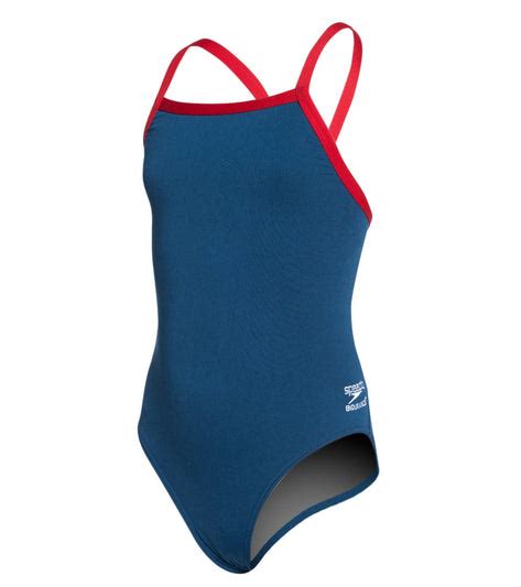 Speedo Girls Solid Endurance Flyback Training One Piece Swimsuit