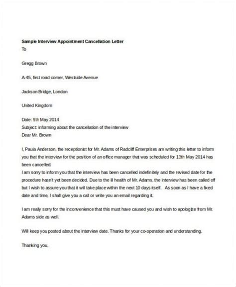 Get Our Example Of Employment Offer Rescind Letter Template