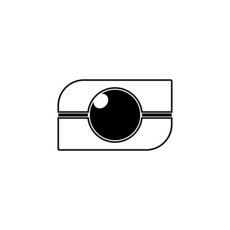 lens logo vector icon illustration 23288487 Vector Art at Vecteezy