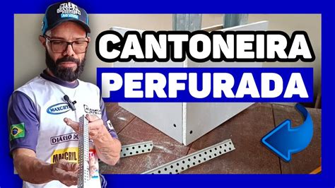 CANTONEIRA PERFURADA NO DRYWALL NÃO INSTALE SEM VER ESSE VIDEO