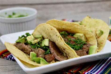 Churrasco Tacos With Chimichurri Sauce