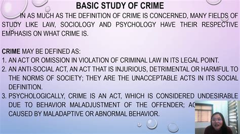 MODULE 1 Theories Of Crime Causation YouTube