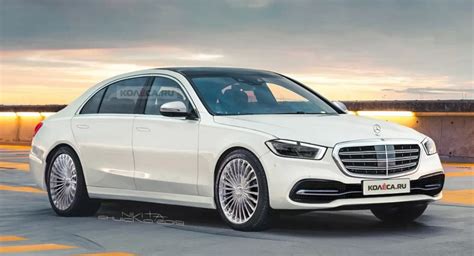 The 2020 Mercedes Benz S Class Gets A Digital Unveiling Based On The Latest Spy Shots Carscoops