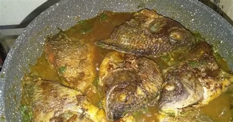 Resep Ikan nila masak kecap kemangi oleh nuG_Ge - Cookpad