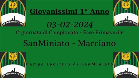 Di Campionato Primaverile Sanminiato Marciano