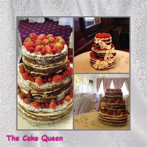 Naked Cake Decorated Cake By Mariana CakesDecor