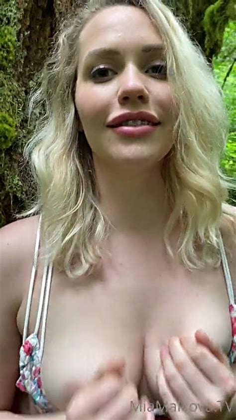 Mia Malkova Nude Forest Blowjob Video Leaked Fullhd P Onlyfans