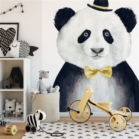 Retford Wallcoverings Cuddly Gentleman Wallpaper Mural Wallpaper Shop