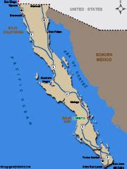 Loreto Map and Driving Directions - Loreto Baja, Mexico