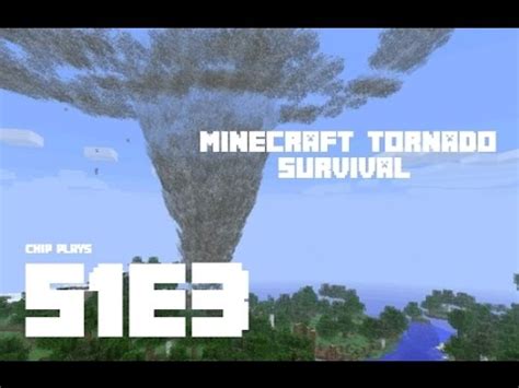 Minecraft Tornado Survival S E Tornado Siren Youtube