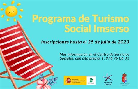 Plazo Para Presentar Nuevas Solicitudes Para El Programa De Turismo