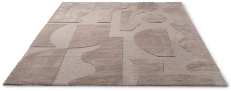 Tapis Abstrait Laine Design Effet D Rectangle Bold