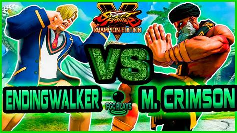 Sfv Ce Endingwalker Ed Vs Mister Crimson Dhalsim Battle Lounge