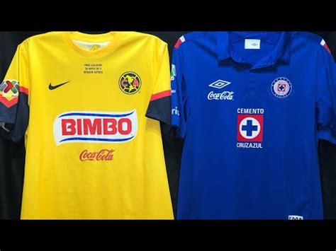 America Vs Cruz Azul Jerseys Final Clausura Youtube