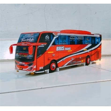 Jual Miniatur Bus Telolet Basuri Ukuran Jumbo Bisa Bikin Po Bus Apa