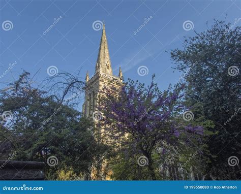 St Mary Le Tower Church In Ipswich Uk Editorial Image Image Of City