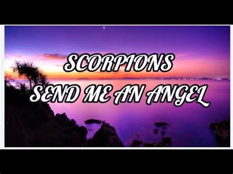 Scorpions Send Me An Angel Lyric Youtube Scorpion Trending