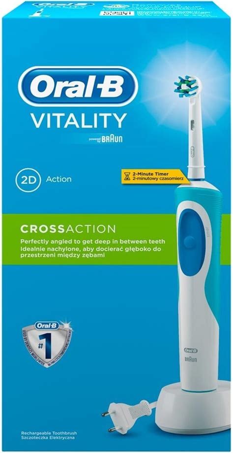 Oral B Szczoteczka Elektryczna D12 Vitality Cross Action Plus 2