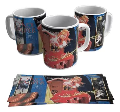 Taza Blanca 11 Oz Cindy Lauper M01 1 Pz Meses Sin Interés