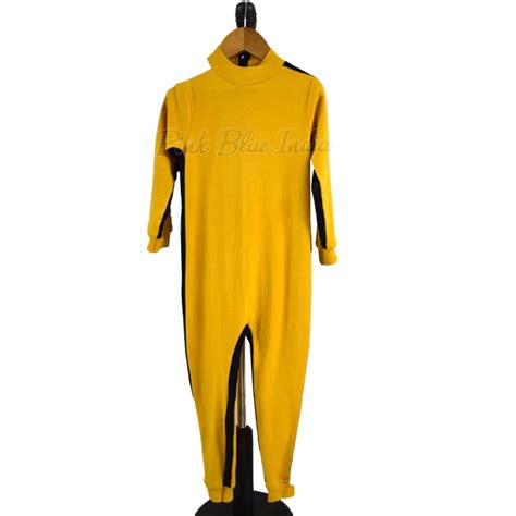 Bruce Lee Yellow Jumpsuit Baby Costume