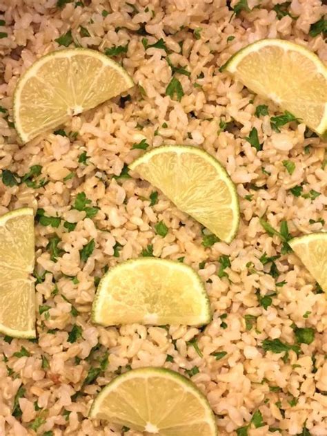 Instant Pot Cilantro Lime Rice White Or Brown Melanie Cooks