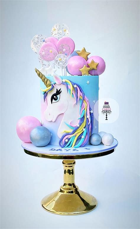 Unicorn Cake - Decorated Cake by Color Drama Cakes - CakesDecor