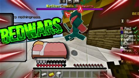 Nether Games Bedwars Solo Gamplay Youtube