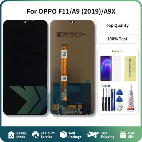 For Oppo F11 A9 2019 A9X LCD Screen Assembly Replacement Ultra Clear