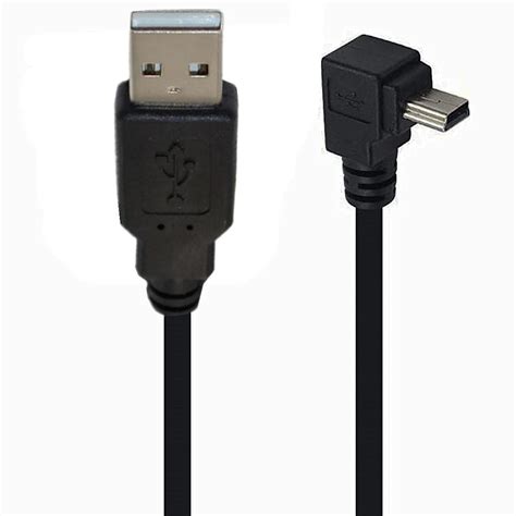 Shanfeilu 90 Degree Mini Usb Cable Angle Mini 5pin Usb B Male To Usb 20 Male Data Sync Charging