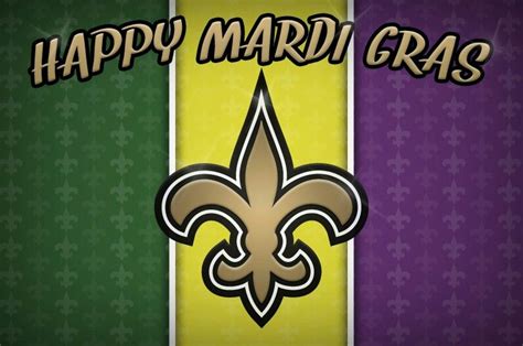 New Orleans Saints Mardi Gras Love