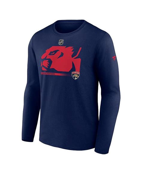 Fanatics Mens Navy Florida Panthers Authentic Pro Core Collection