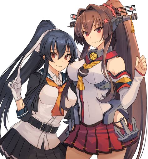 矢矧艦これ 大和艦これ 「仲良しやまはぎ再掲 」かすみのイラスト