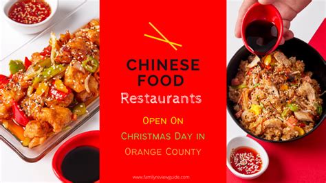 Chinese Food Restaurants Open On Christmas Day - Family Review Guide