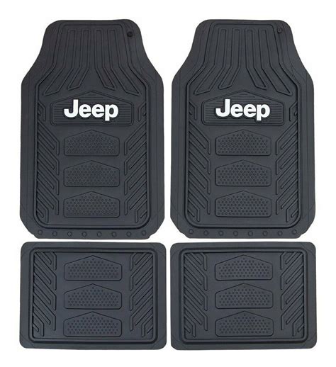 Tapetes Universales Uso Rudo Logo Jeep Wrangler Offroad Raptor X