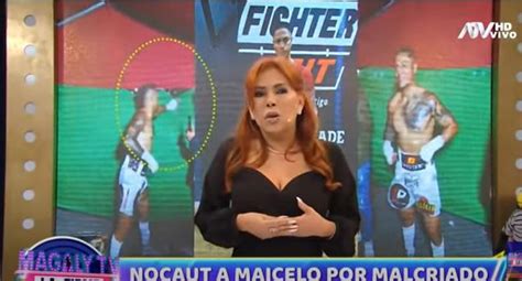 Magaly Medina Criticó A Jonathan Maicelo Tras Actitud Violenta “es Un Deportista Y No Puede