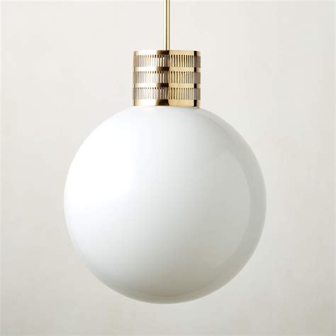 Givoni Polished Brass Pendant Light Cb2 Canada