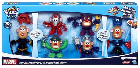 Mr Potato Head Mixable Mashable Heroes 6 Pack Marvel Super Hero